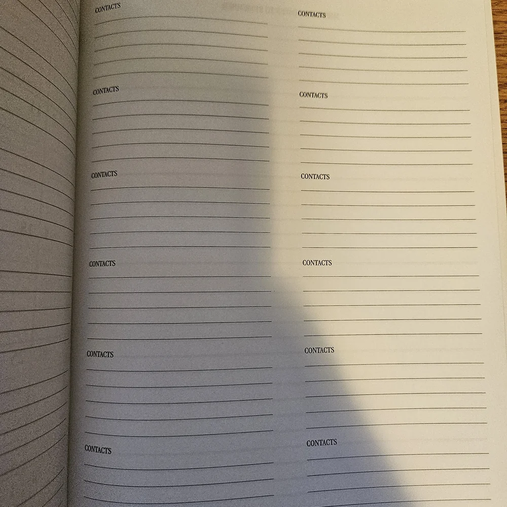 Champagne Problems 2026 Monthly Planner - Cream with Gold Accents